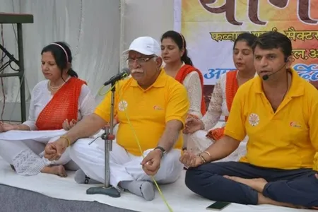 FREE YOGA CLASSES MERA MISSION SWASTH BHARAT