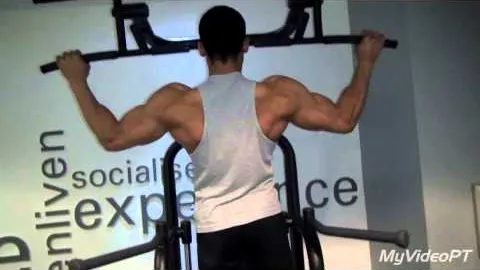 Wide Grip Pull Up