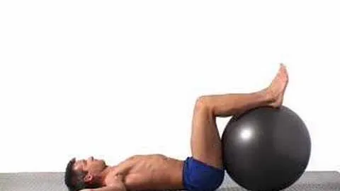 Swiss Ball Spinal Twist