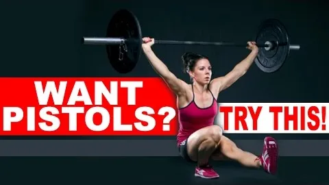 Barbell Pistol Squat